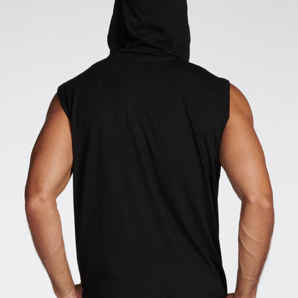 Men's Sleeveless Tri-Blend Hoodie