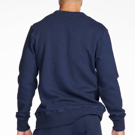 Men's Briggs Velour Back French Terry Crew Neck Sweatshirt