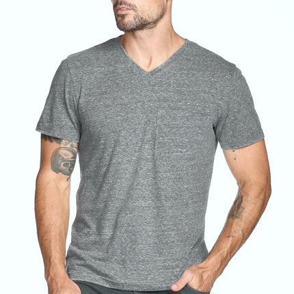 Men's Princeton Wide Pocket V-Neck Tee