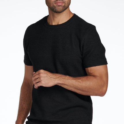 Men's Soft Knit Melange Short Sleeve Crew Tee
