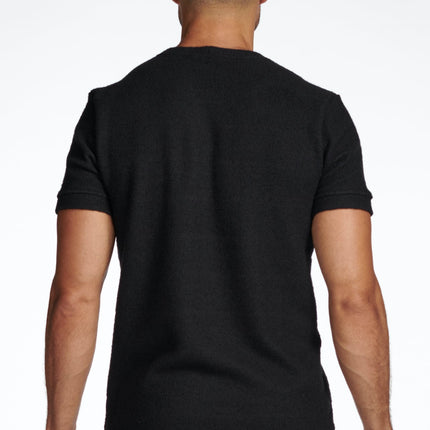 Men's Soft Knit Melange Short Sleeve Crew Tee
