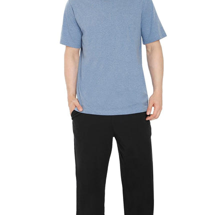 Mens Pull On Elastic Waist Knit Pants - Relaxed Dressing for Comfort