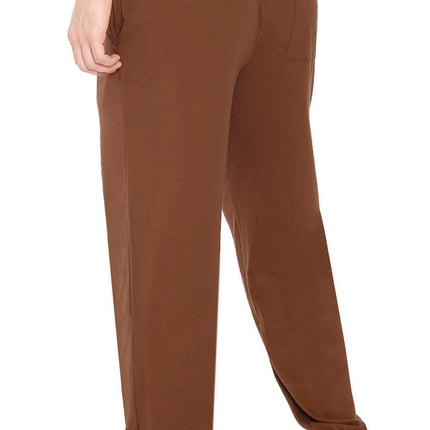 Mens Pull On Elastic Waist Knit Pants - Relaxed Dressing for Comfort