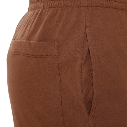 Mens Pull On Elastic Waist Knit Pants - Relaxed Dressing for Comfort