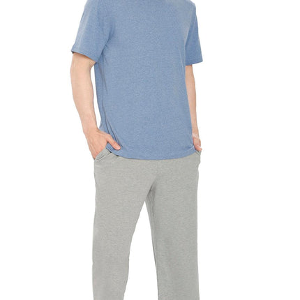 Mens Pull On Elastic Waist Knit Pants - Relaxed Dressing for Comfort