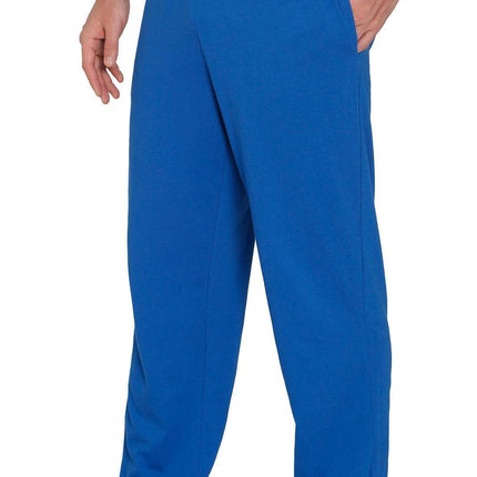 Mens Pull On Elastic Waist Knit Pants - Relaxed Dressing for Comfort