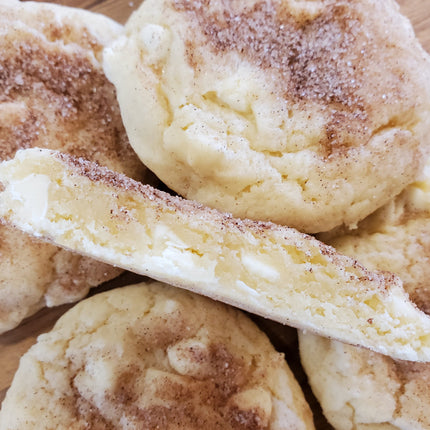 White Chocolate Snickerdoodle Cookie Dozen