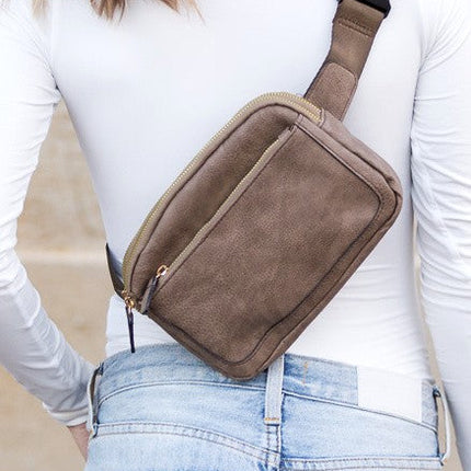 Presly Vegan Leather Everywhere Sling Belt Bag