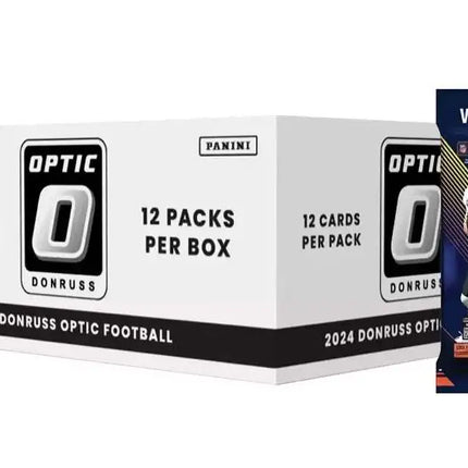 2024 Panini Donruss Optic Football Jumbo Value 12-Pack Box