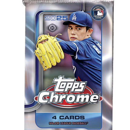2025 Topps Chrome Baseball Hobby Pack