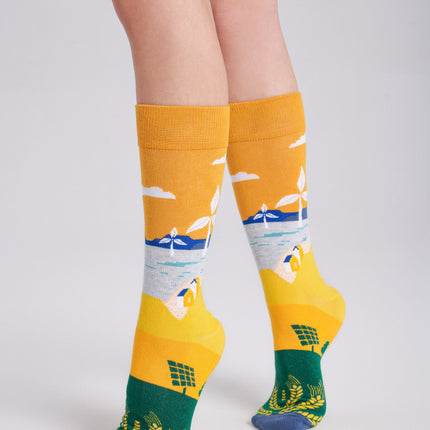 Collectible Art Inspired Crew Socks