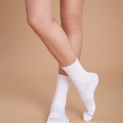 3-Pack Women's 3D Sports Crew Socks