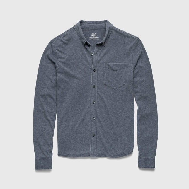 Anthony Burnout Shirt - Navy Blazer