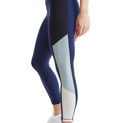 Women's Side Color Block Leggings 24" inseam by CoverGirl