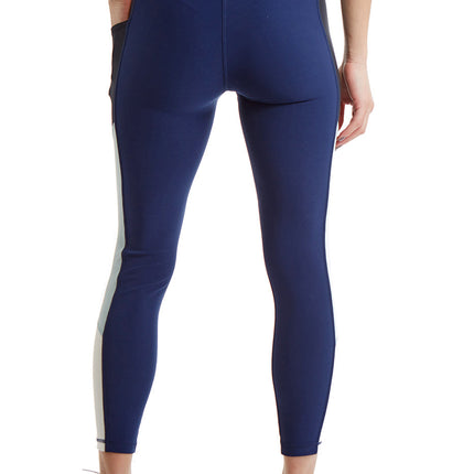 Women's Side Color Block Leggings 24" inseam by CoverGirl