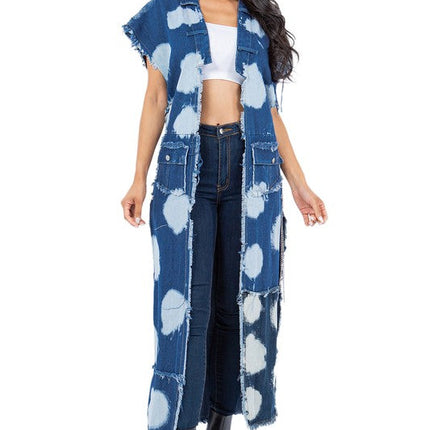 WOMEN FASHION DENIM VEST