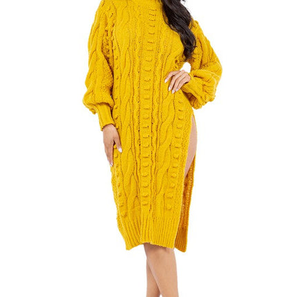 WOMEN FASHION SWEATER DRESS