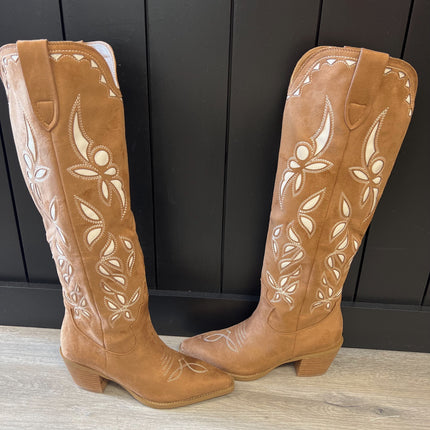 Tan Suede Boots
