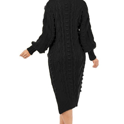 WOMEN FASHION SWEATER DRESS