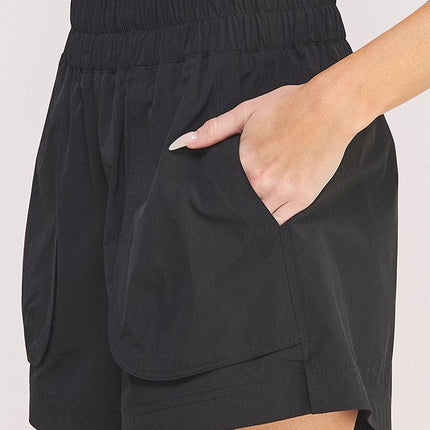 HIGH WAISTED SHORTS PANTS