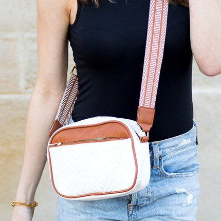 Everly Vegan Leather Camera Crossbody