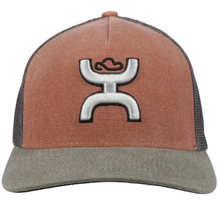 HOOey Coach (Rust/Grey) - Trucker Cap