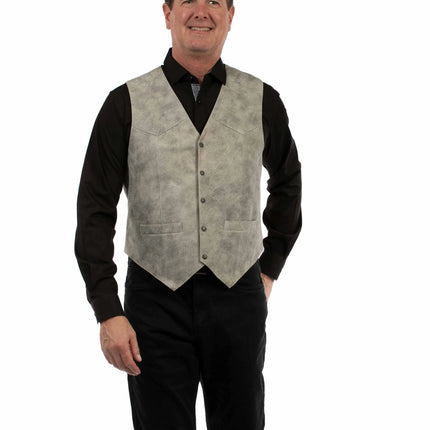 Scully Wade (2115 Leather) – Men's Vest