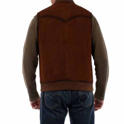 Scully Cheyenne (2117 Suede) – Men's Vest