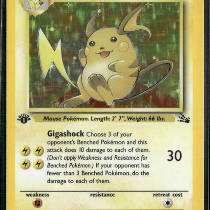 Raichu (14) Fossil #14/62 - 1st Edition