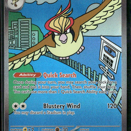 Pidgeot ex SV03: Obsidian Flames #225/197