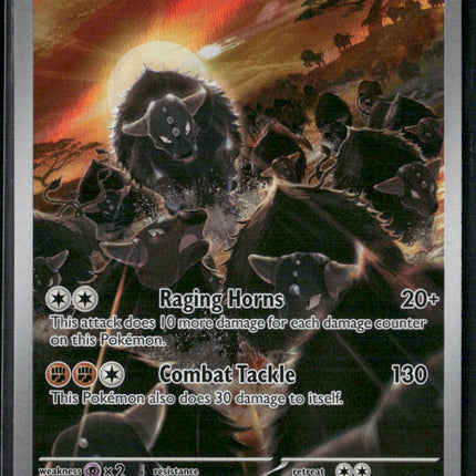Paldean Tauros SV02: Paldea Evolved #218/193