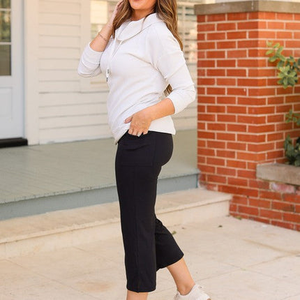 The Gabriella - High Waisted Gaucho Pants