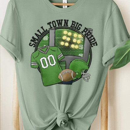 Game Day Green Jersey Small Town Pride Tee