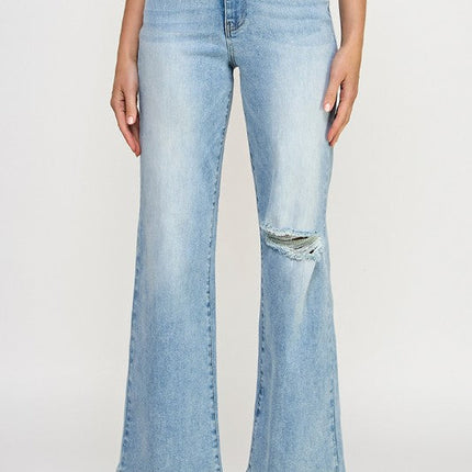 HIGH RISE RELAXED WIDE LEG