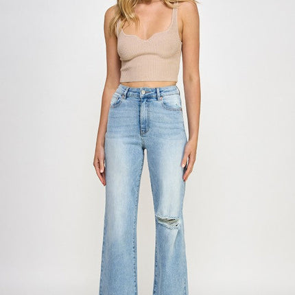 HIGH RISE RELAXED WIDE LEG