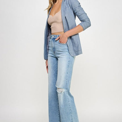 HIGH RISE RELAXED WIDE LEG
