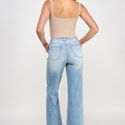 HIGH RISE RELAXED WIDE LEG