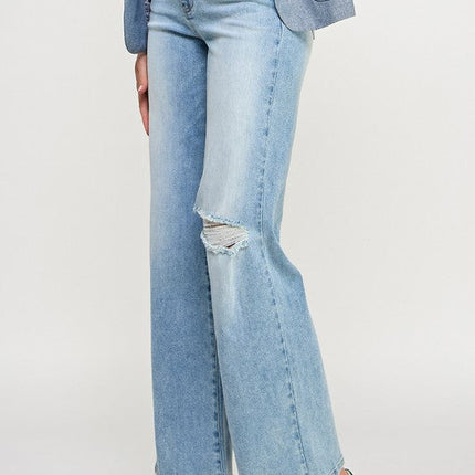 HIGH RISE RELAXED WIDE LEG