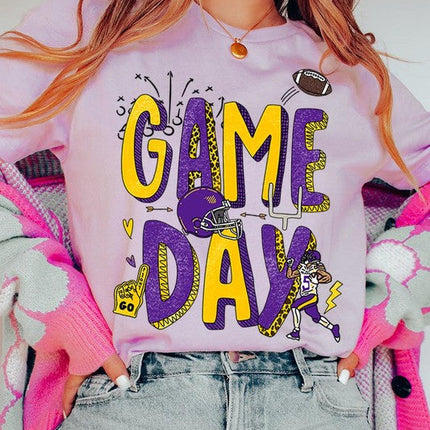 Game Day Football Graphic Tee