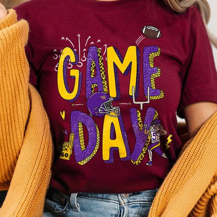 Game Day Football Graphic Tee