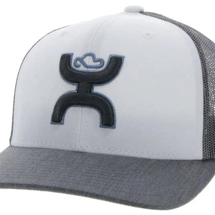 HOOey "Sterling" (White/Grey) - Trucker Cap