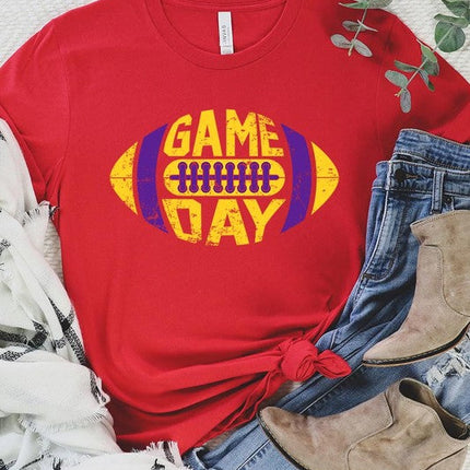 Game Day Football Graphic Tee