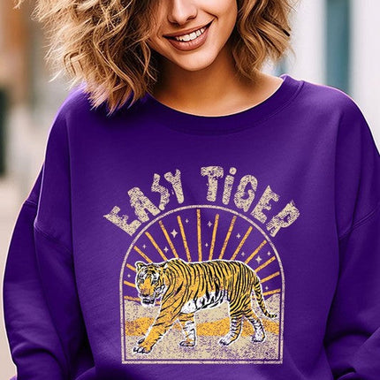 Easy Tiger Graphic Fleece Sweatshirts