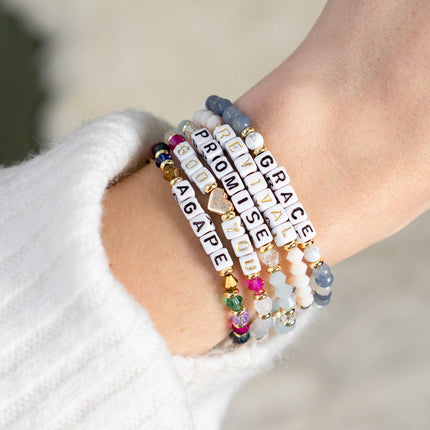 Agape Letter Bracelet