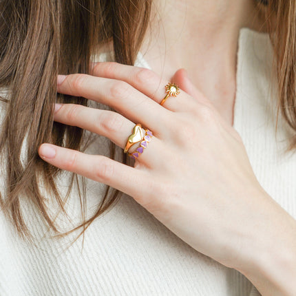 Infinity Heart Ring