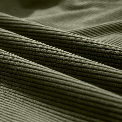 Corduroy Front Pockets Overall Dress