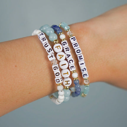 Grace Letter Bracelet