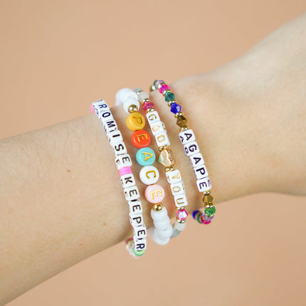 Agape Letter Bracelet