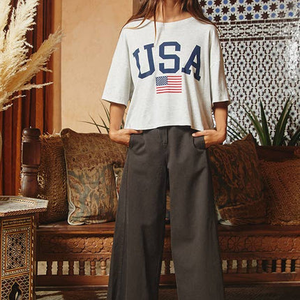 USA Graphic Top