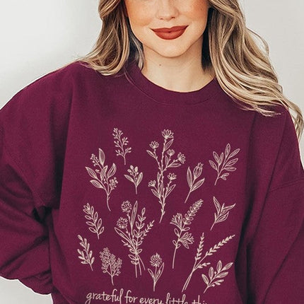 Grateful For Every Little Thing Sweatshirts